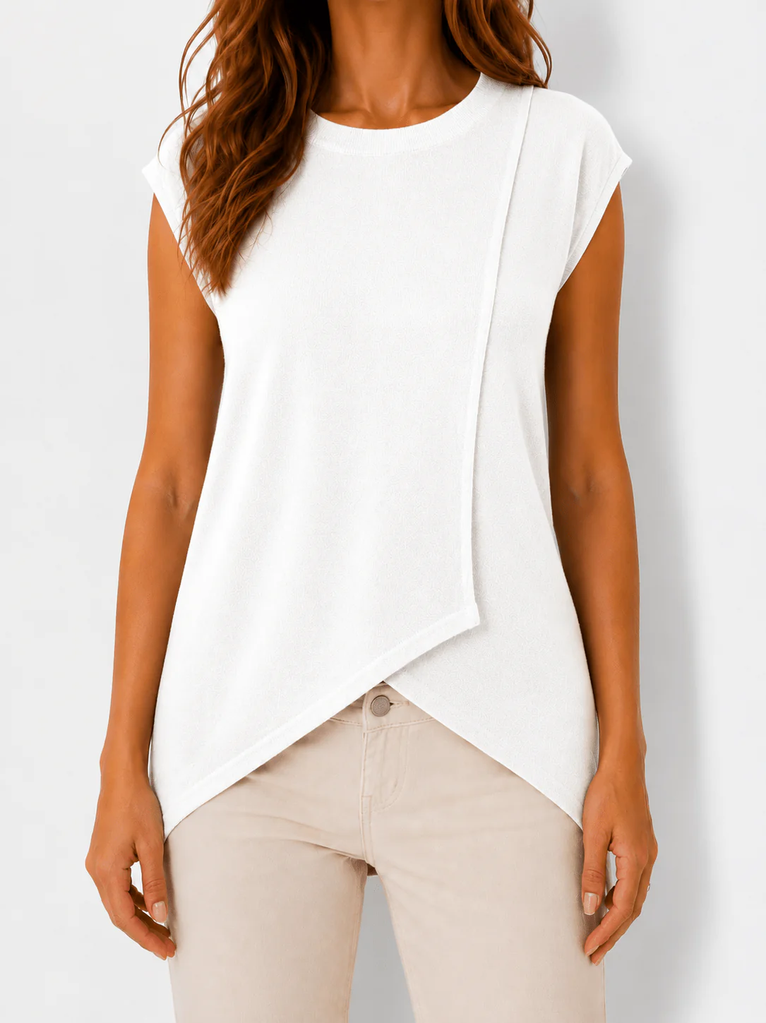 Feinstrick T-Shirt 2605578 - Image 6