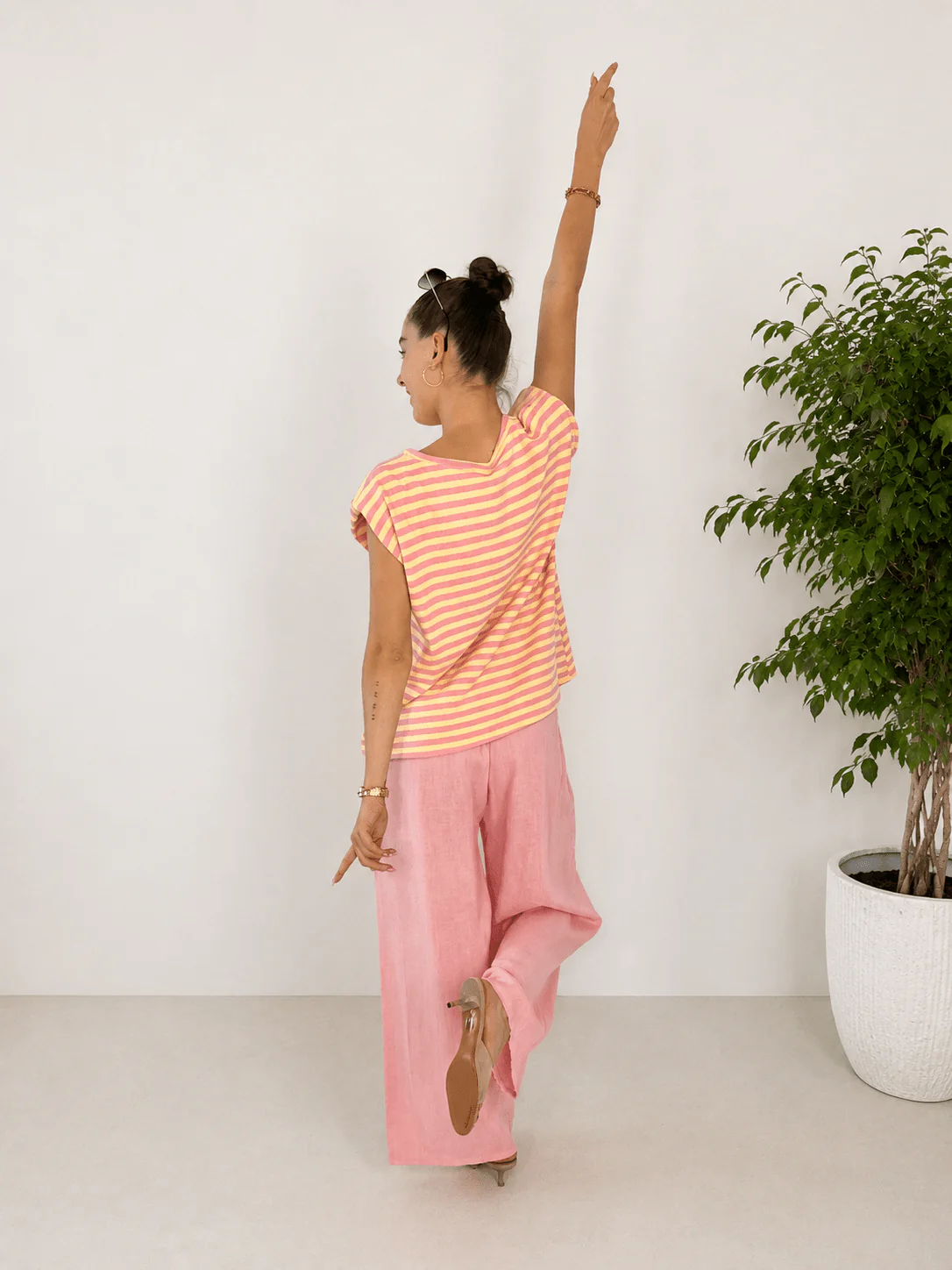 Feinstrick T-Shirt 2606159 - Image 4