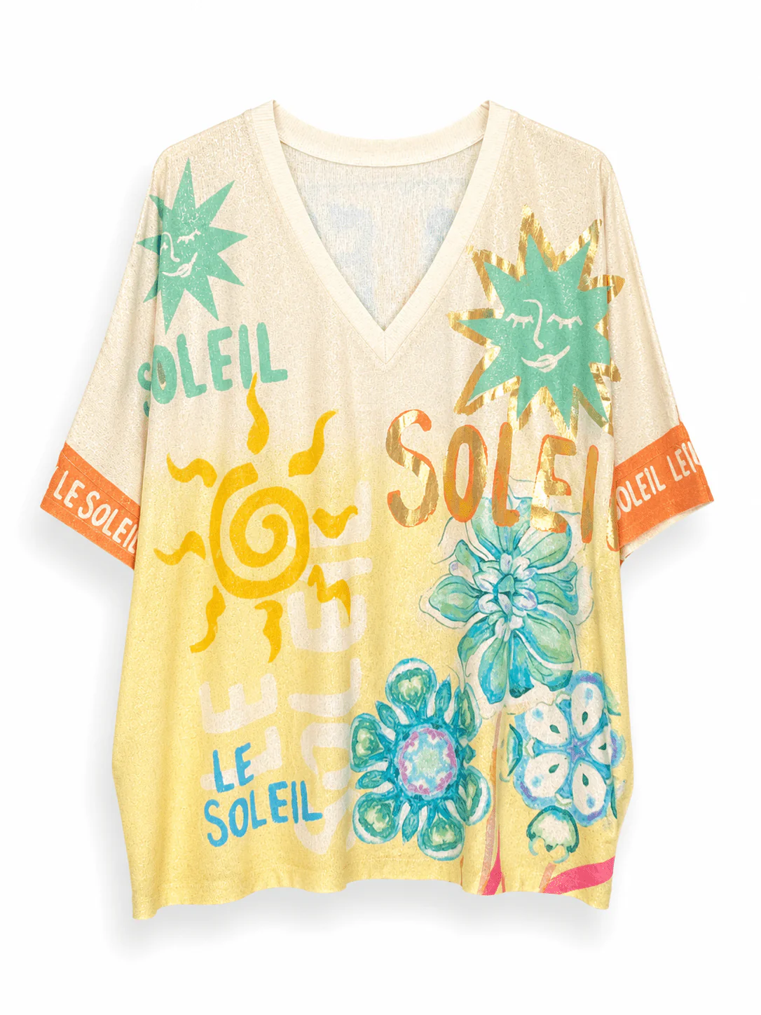 Feinstrick T-Shirt 2606173 - Image 2