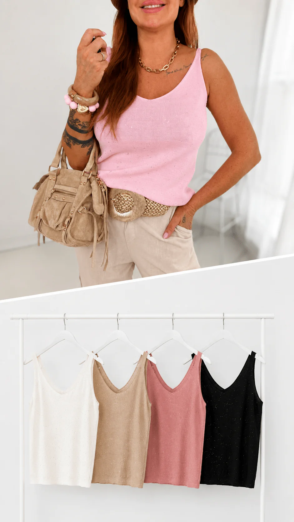 Feinstricktop 2605447-51