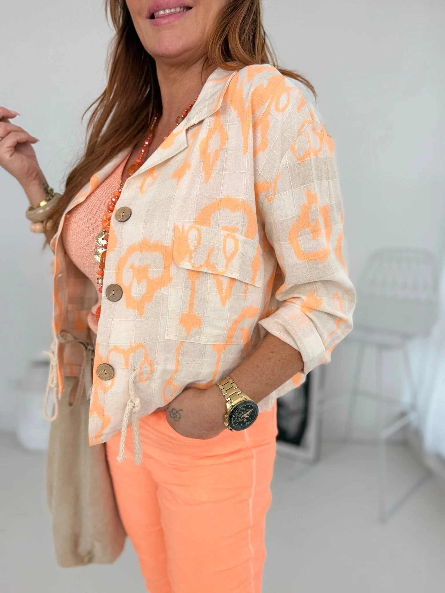 Leinen Jacke 2606067 - Image 4